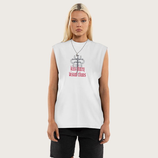 Pray Soul Street Muscle Natural White