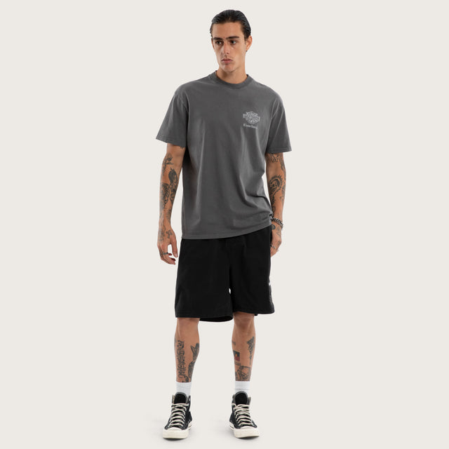 Liberator Mosh Baggy Shorts Jet Black