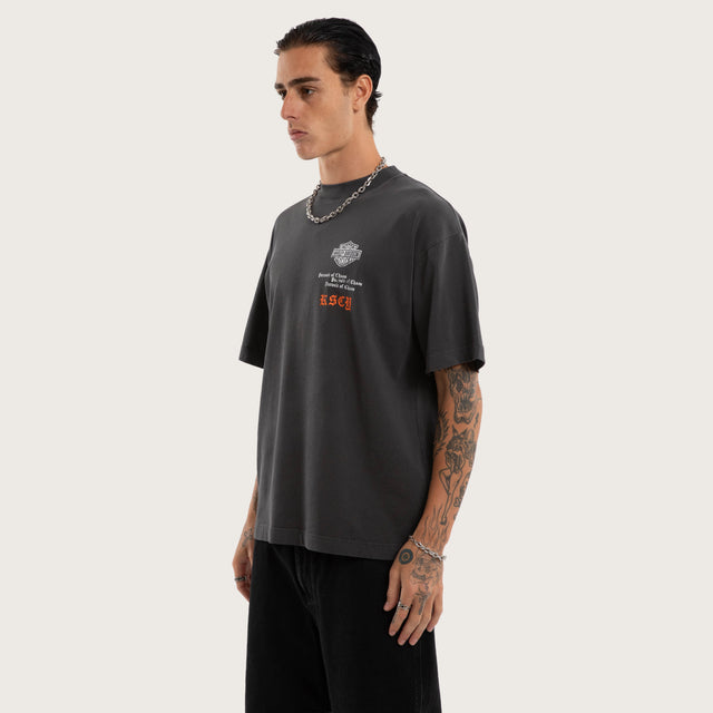 Engine Street Tee Pigment Black