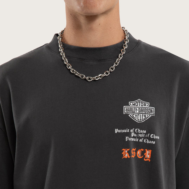 Engine Street Tee Pigment Black