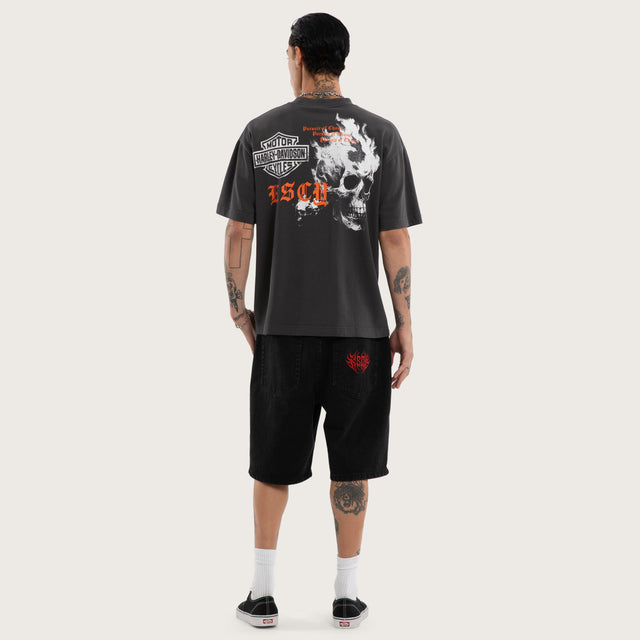 Engine Street Tee Pigment Black