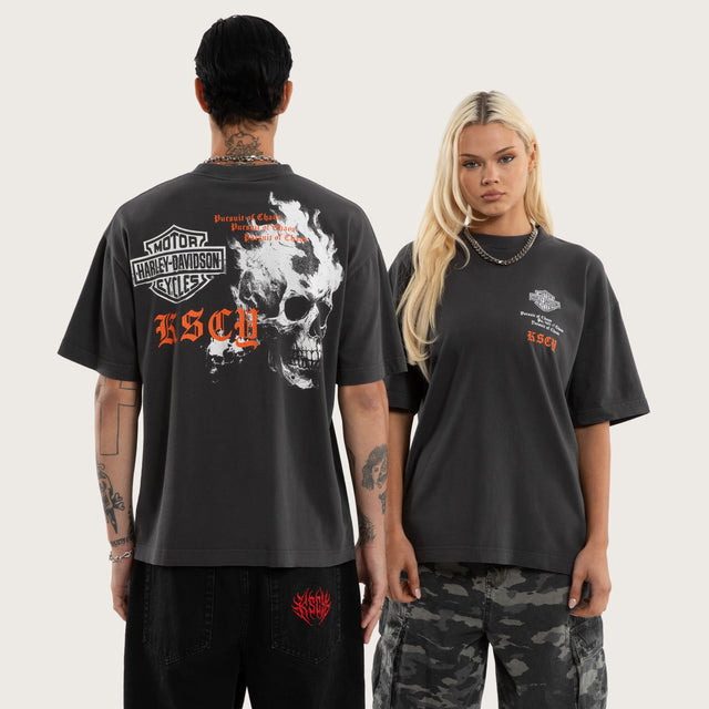 Engine Street Tee Pigment Black