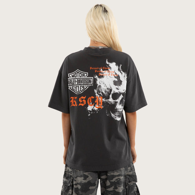 Engine Street Tee Pigment Black