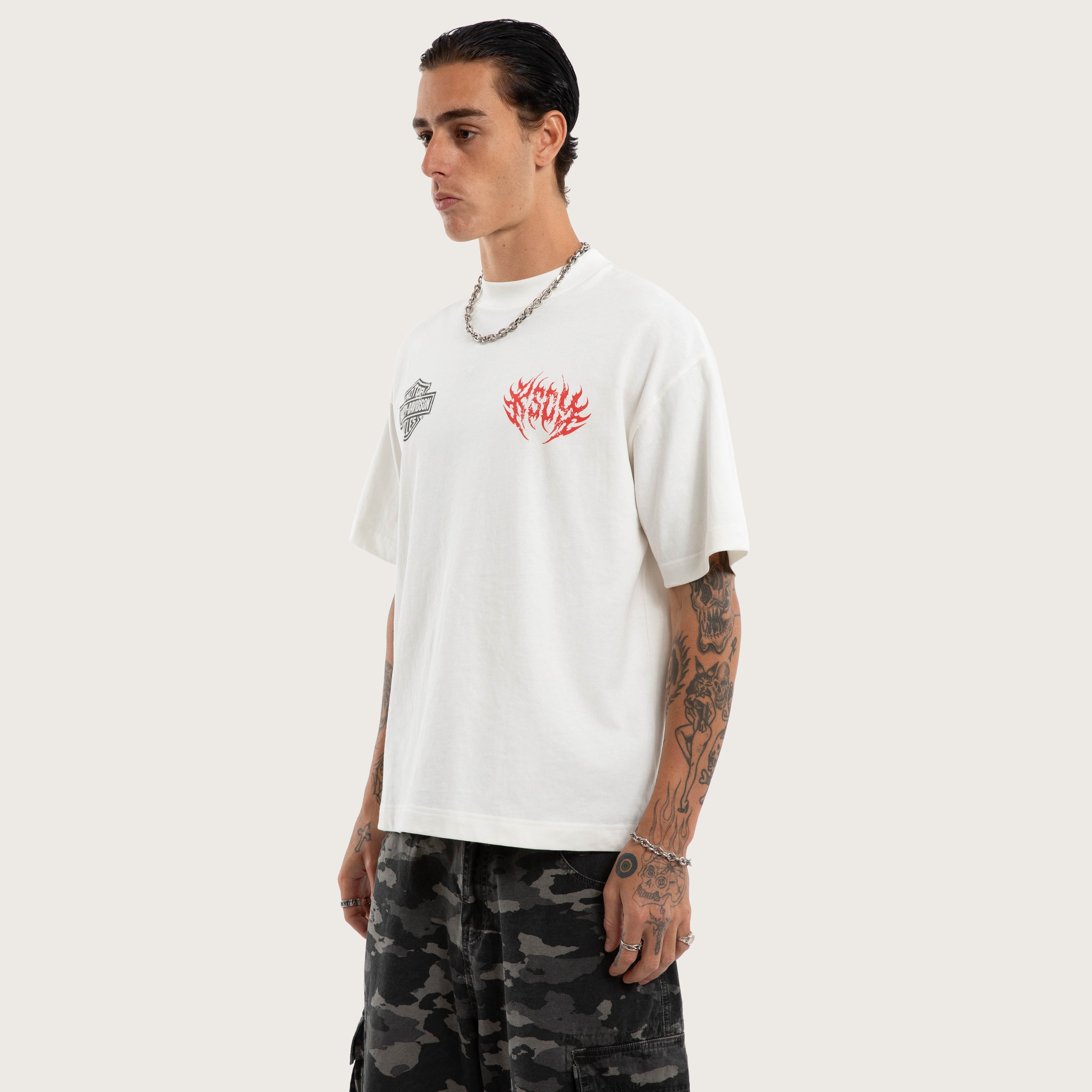 Cruiser Street Tee Natural White | KSCY