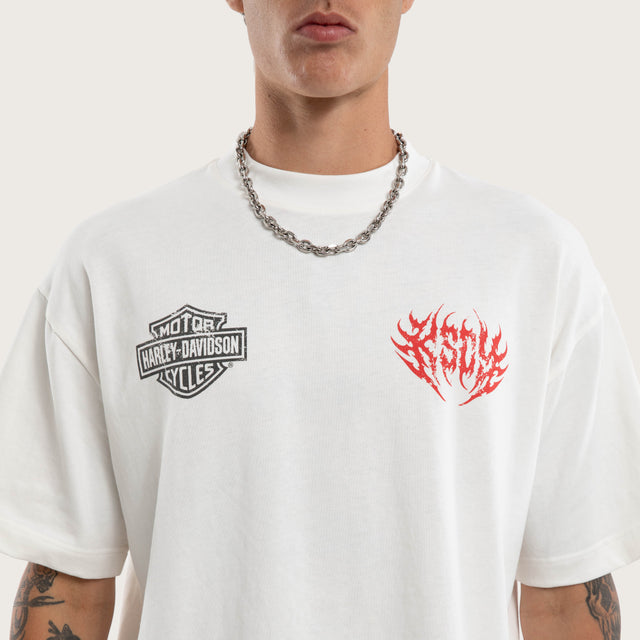 Cruiser Street Tee Natural White