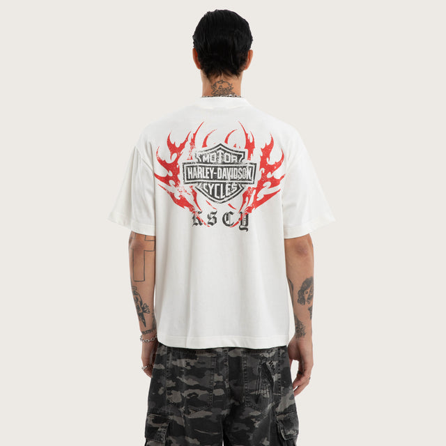 Cruiser Street Tee Natural White
