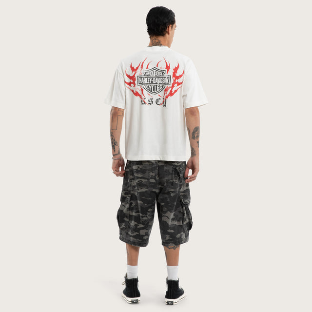 Cruiser Street Tee Natural White