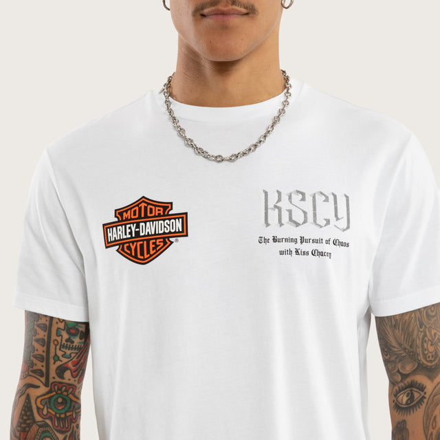 Suspension Dual Curved Tee Optical White