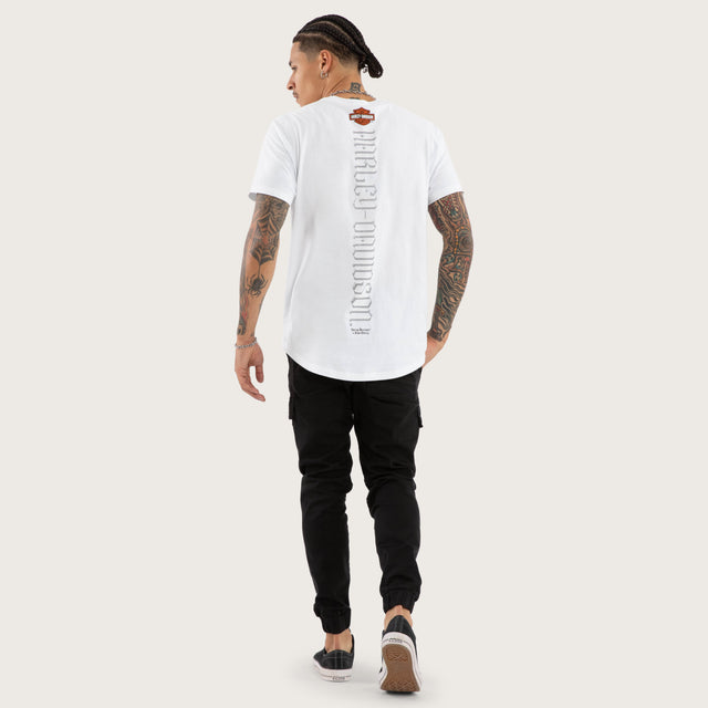 Suspension Dual Curved Tee Optical White