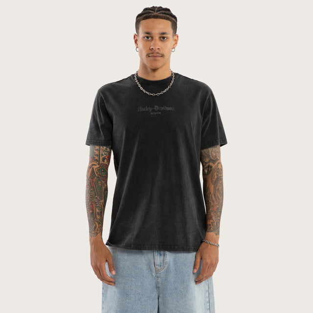 Rally Relaxed Tee Mineral Black