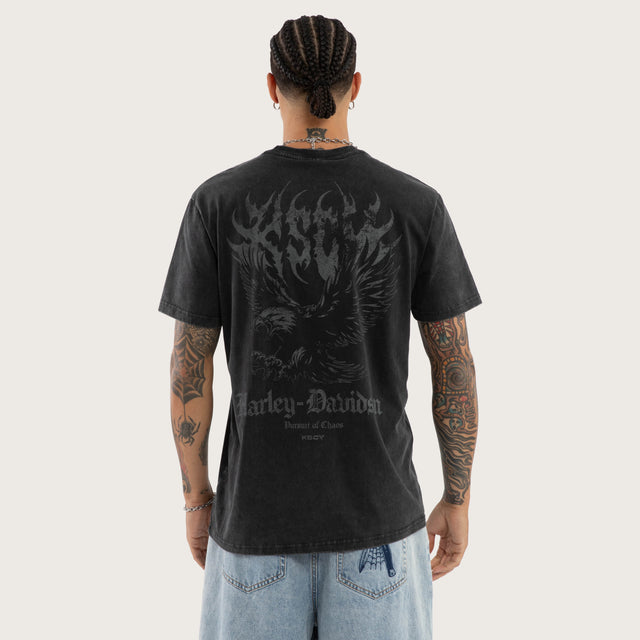 Rally Relaxed Tee Mineral Black