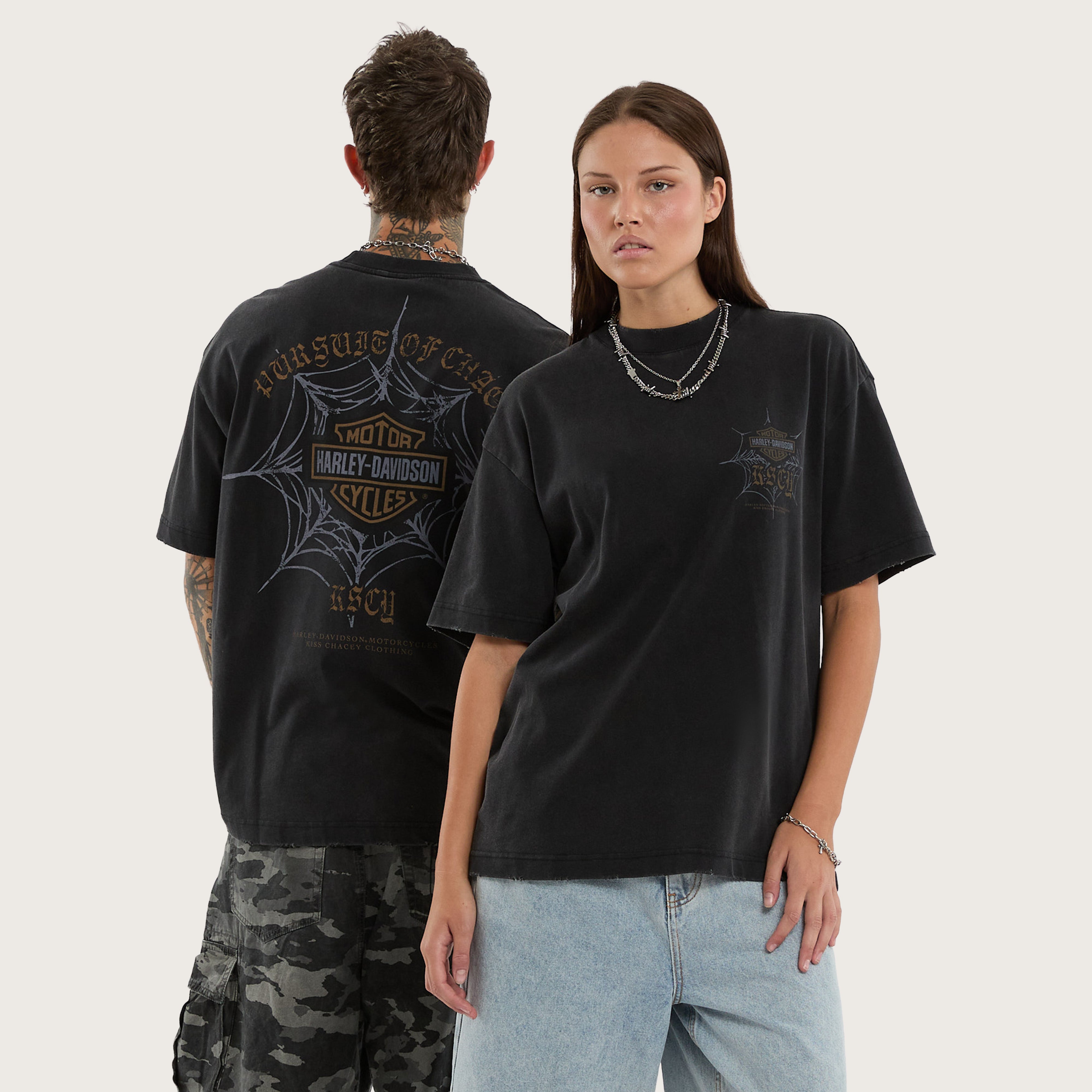 Harley-Davidson Rally Street Tee Mineral Black | KSCY