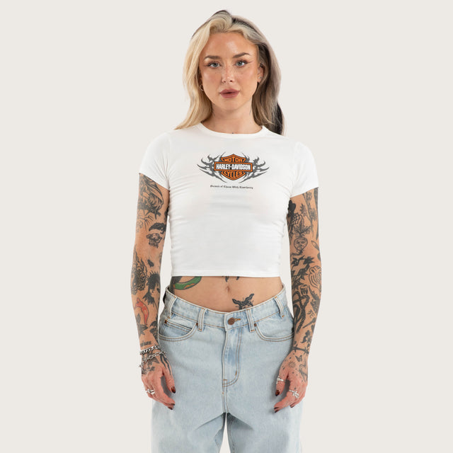 Escape Baby Tee Natural White