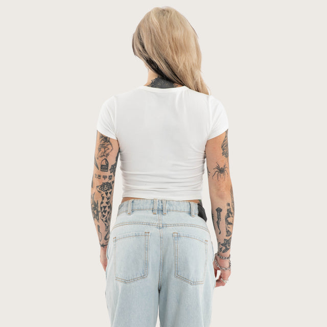 Escape Baby Tee Natural White