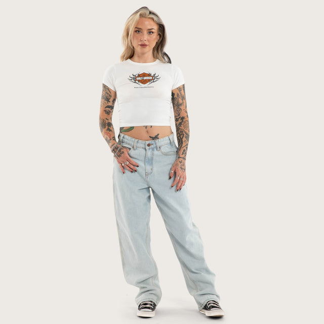 Escape Baby Tee Natural White