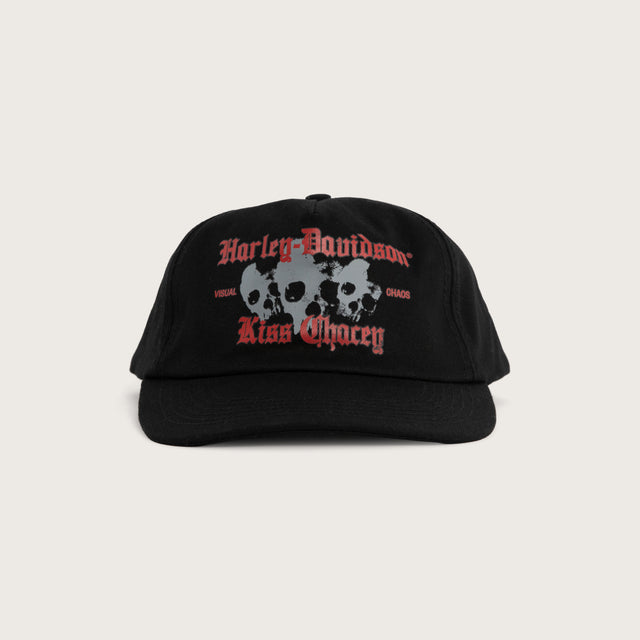 Model wears Ride Capsule Cap Jet Black Caps Black – image 1