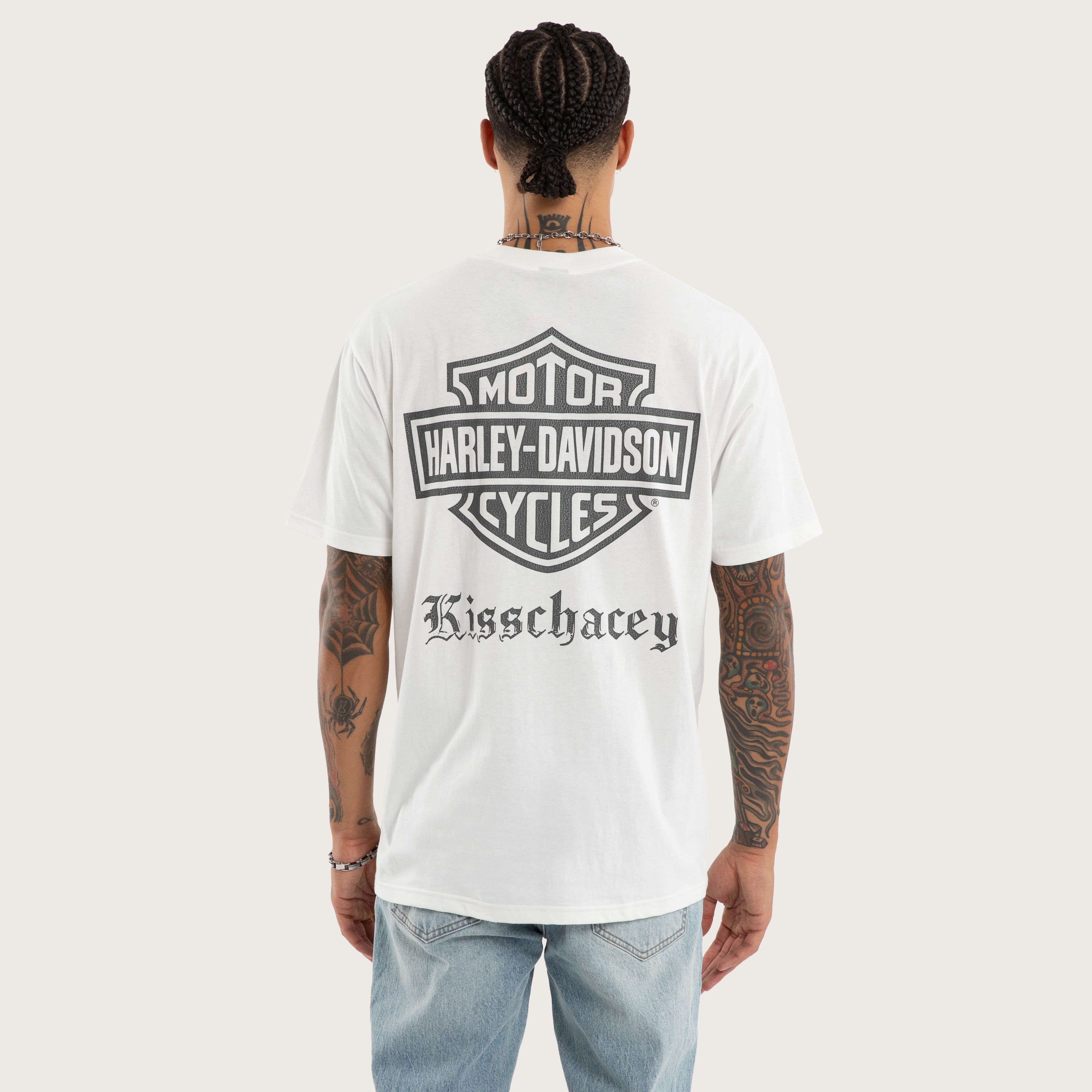 Harley-Davidson Speed Relaxed Tee White | KSCY