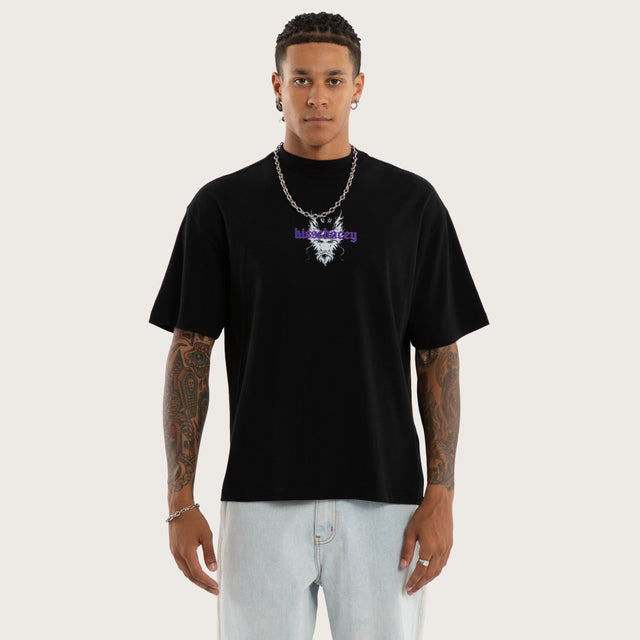 Connections Street Tee Jet Black