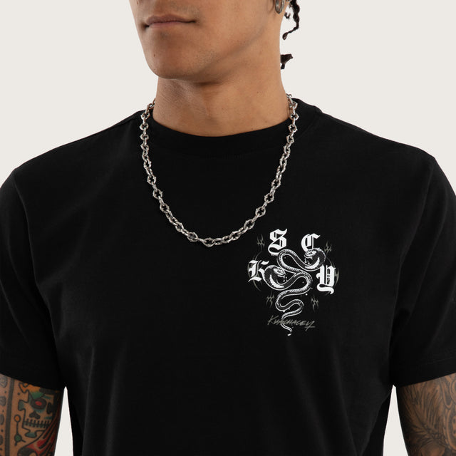 Cobra Dual Curved Tee Jet Black