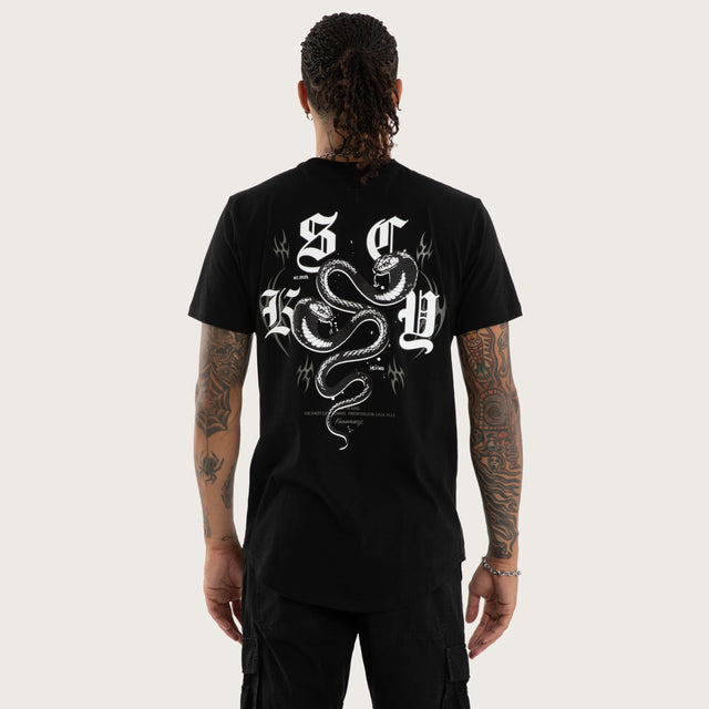 Cobra Dual Curved Tee Jet Black