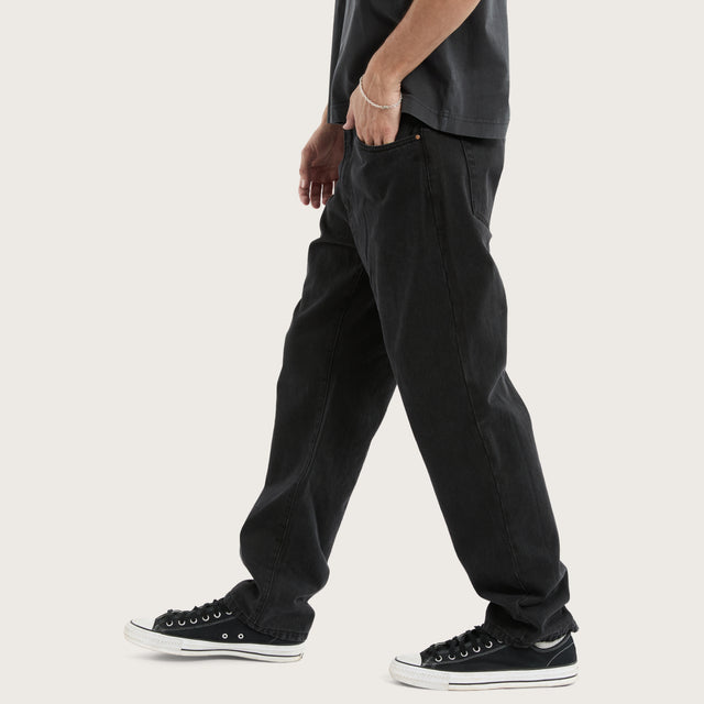 K5 Relaxed Fit Jean Black Grey