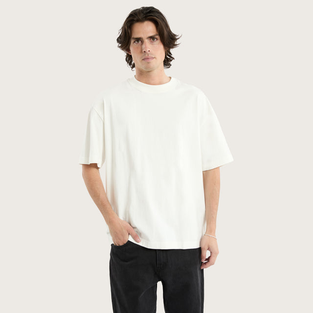 Havre Heavy Street Tee Natural White