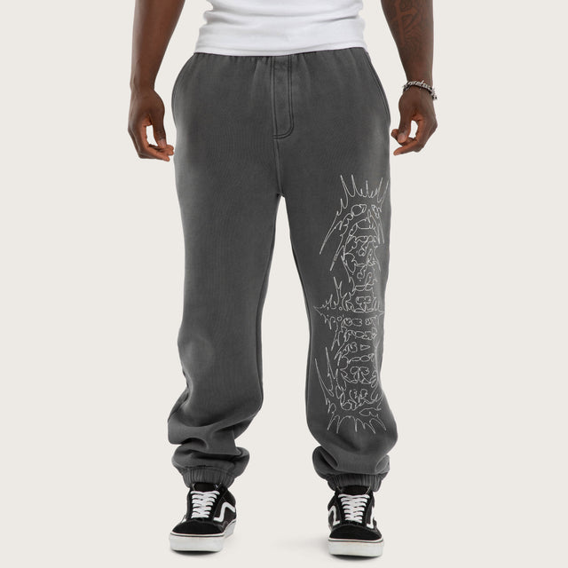 Sigil Straight Trackpant Pigment Charcoal
