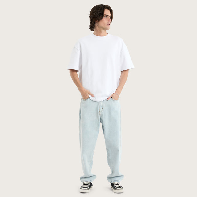 K6 Baggy Wide Leg Jean Light Blue