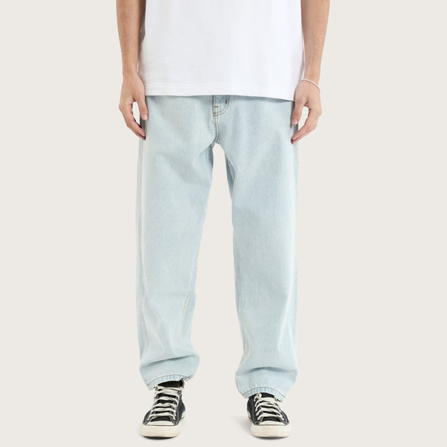 K6 Baggy Wide Leg Jean Light Blue