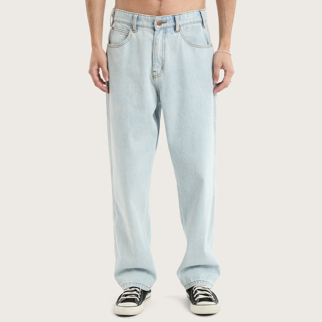 K6 Baggy Wide Leg Jean Light Blue