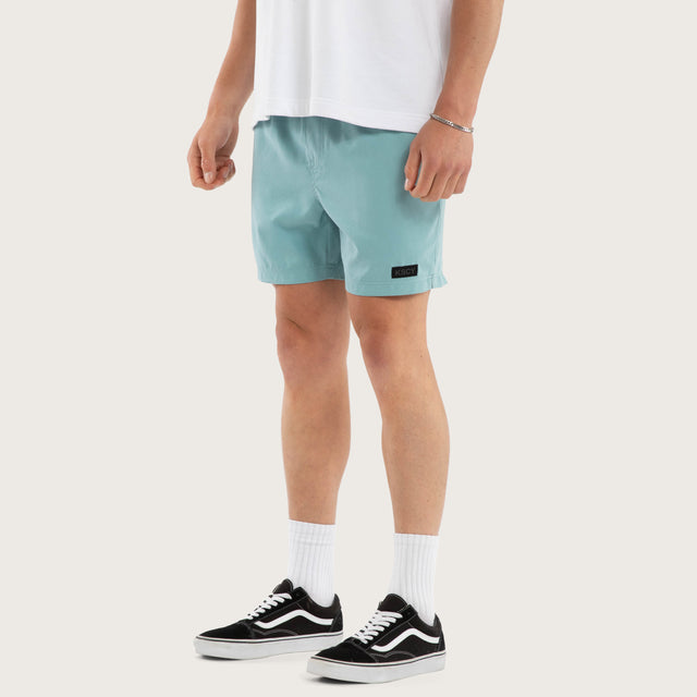 Sunrise Elastic Waist Shorts Cameo