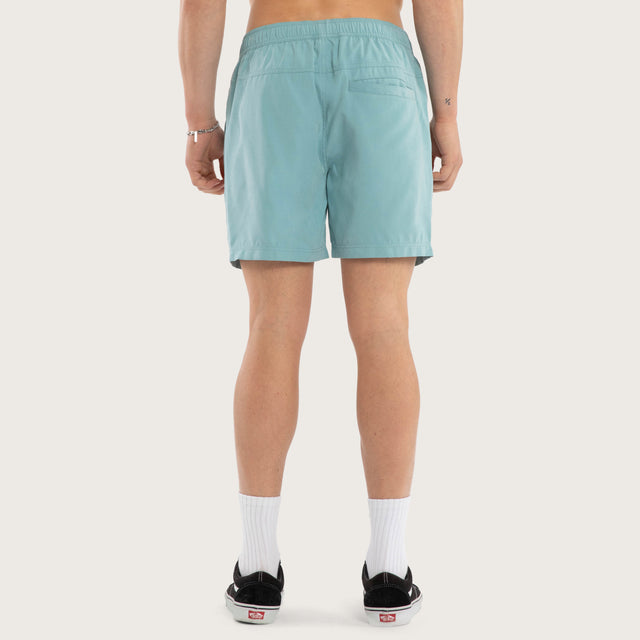 Sunrise Elastic Waist Shorts Cameo