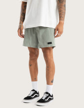 Sunrise Elastic Waist Shorts Sage Green