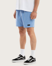 Sunrise Elastic Waist Shorts Vista Blue
