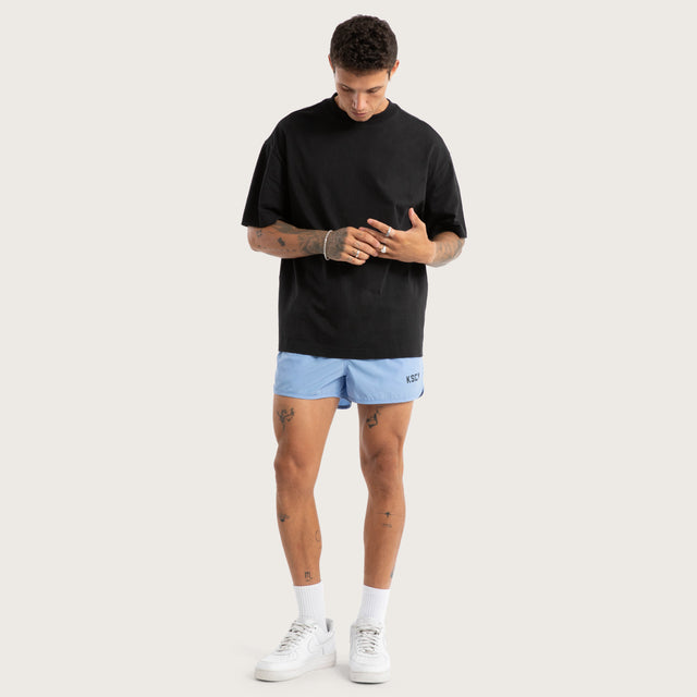 Darkside Elastic Waist Short Vista Blue