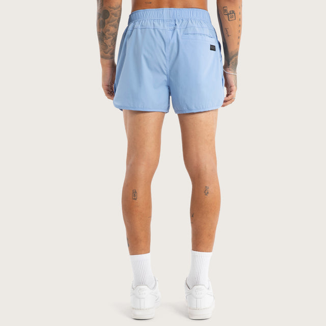 Darkside Elastic Waist Short Vista Blue