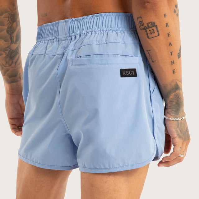 Darkside Elastic Waist Short Vista Blue