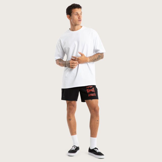 Doom Beach Short Jet Black