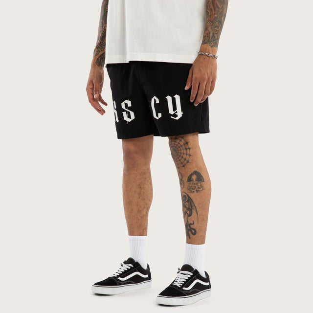 Studio Beach Short Jet Black