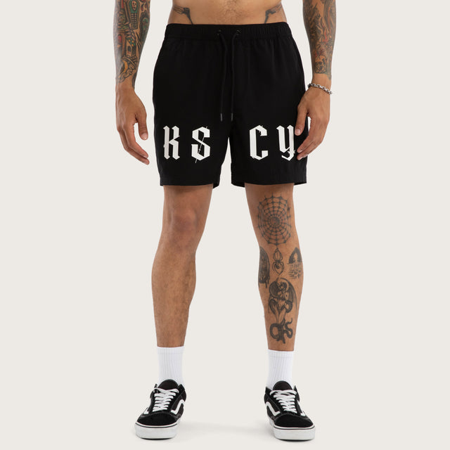 Studio Beach Short Jet Black