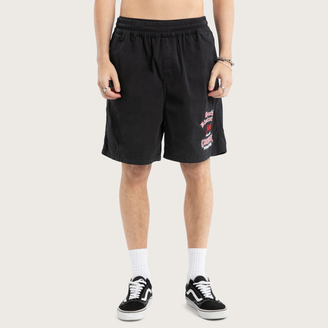 Anti Social Casual Walk Short Jet Black