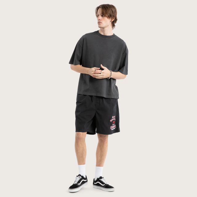 Anti Social Casual Walk Short Jet Black