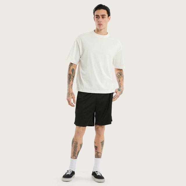 Two Step Basketball Short Jet Black