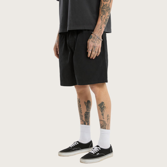 Mosh Baggy Short Jet Black