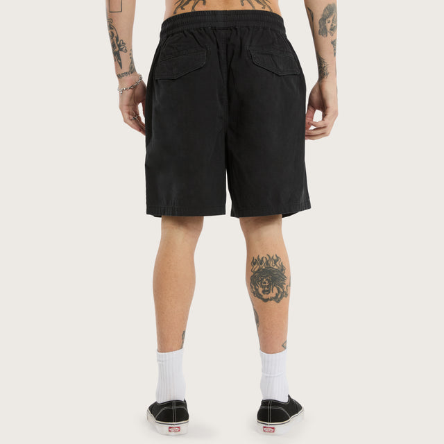 Mosh Baggy Short Jet Black