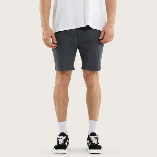 Model wears Wyvern Short Ombre Blue Shorts Blue – image 1