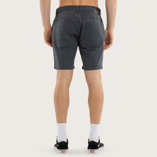 Model wears Wyvern Short Ombre Blue Shorts Blue – image 5
