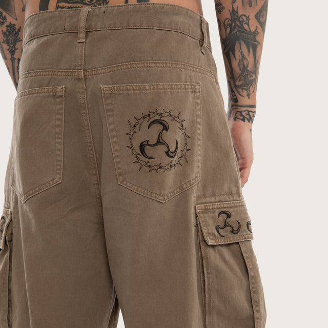 Shuriken K7 Baggy Cargo Short Pigment Capers