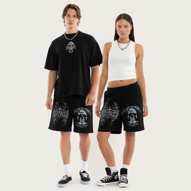 Hellborn Trackshort Jet Black