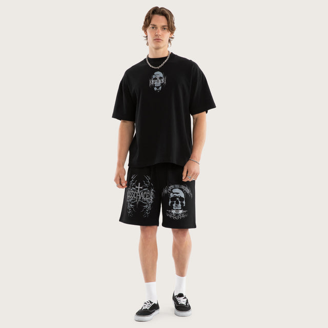 Hellborn Trackshort Jet Black